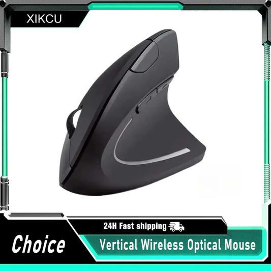 Mouse vertical ergonómico 2.4 GHz (6 botones)