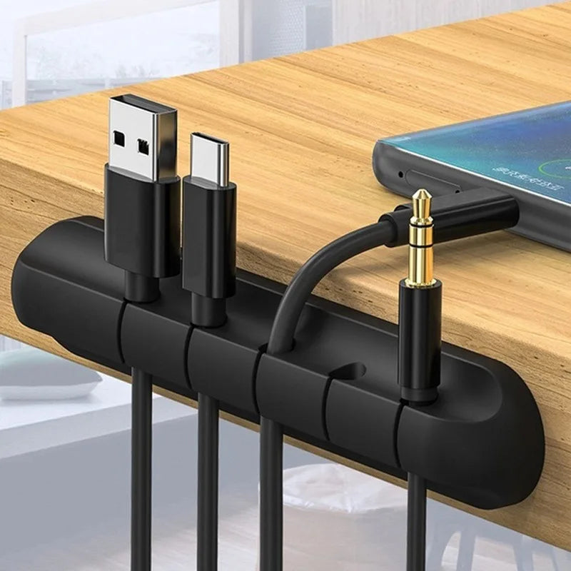 Organizador de cables USB de silicona NNBILI