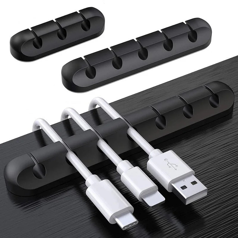 Organizador de cables USB de silicona NNBILI