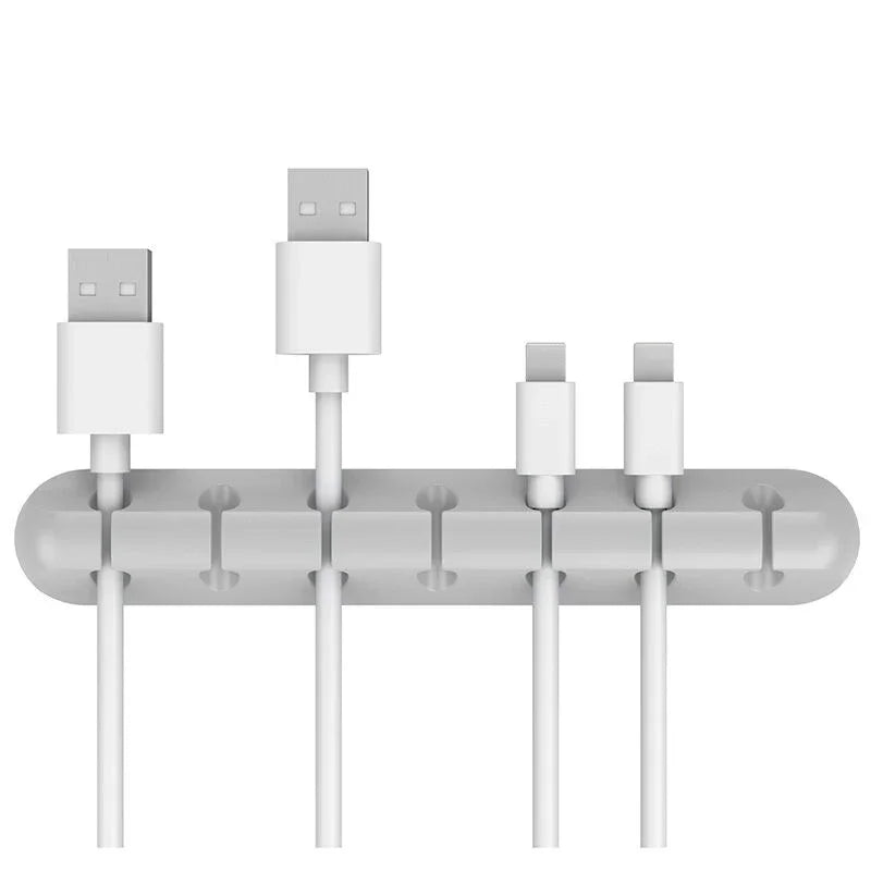 Organizador de cables USB de silicona NNBILI